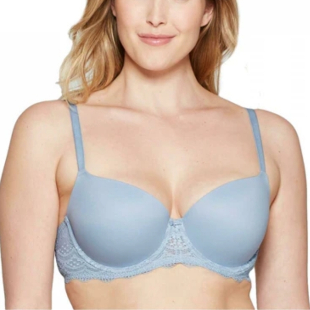 Auden Women's Daydream Blue Lace T-Shirt Bra